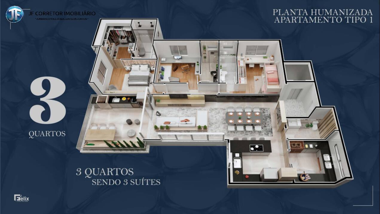 Apartamento à venda com 3 quartos, 310m² - Foto 5