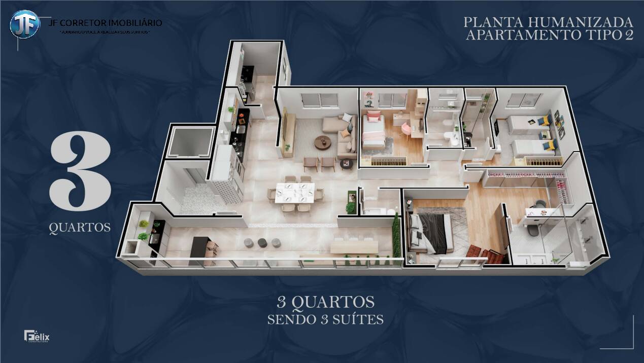 Apartamento à venda com 3 quartos, 310m² - Foto 6