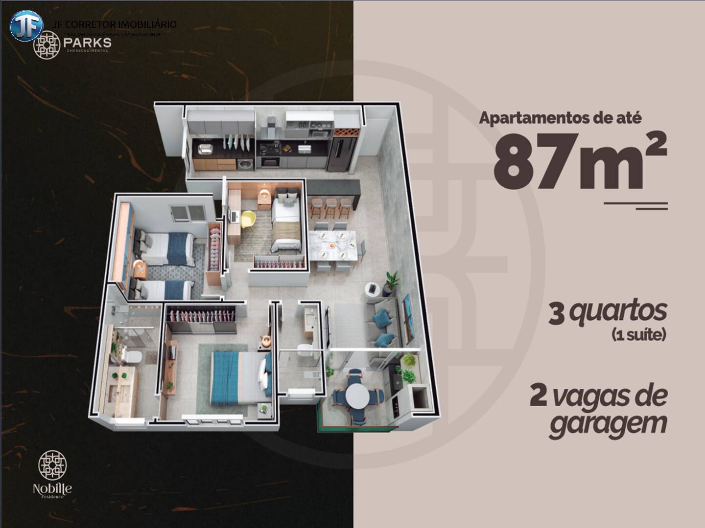 Apartamento à venda com 3 quartos, 87m² - Foto 9